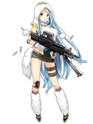FF M249SAW Cosplay Costume from Girls' Frontline