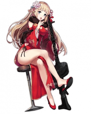 MG34 Cosplay Costume (Red) from Girls' Frontline