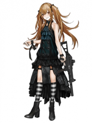 UMP9 Cosplay Costume (Casual) from Girls' Frontline