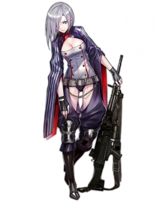 Gr MG5 Cosplay Costume from Girls' Frontline