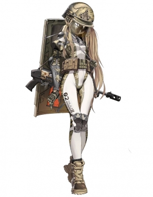Soldier FA Cosplay Costume from Goddess of Victory: Nikke