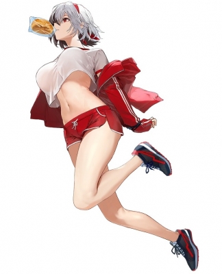 Brunhilde Cosplay Costume (Sports) from Azur Lane