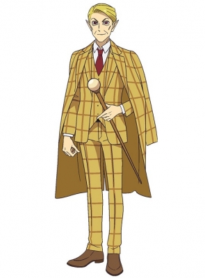Y-dan Ojisan Cosplay Costume from The Vampire Dies in No Time