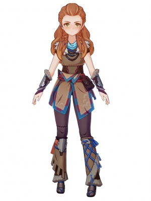 Aloy Cosplay Costume from Genshin Impact