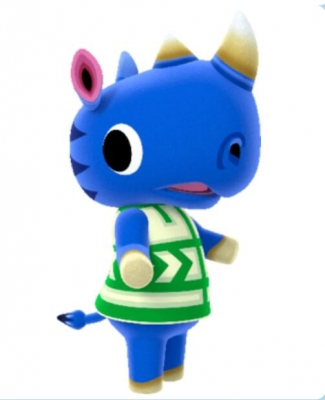 Hornsby Plush from Animal Crossing
