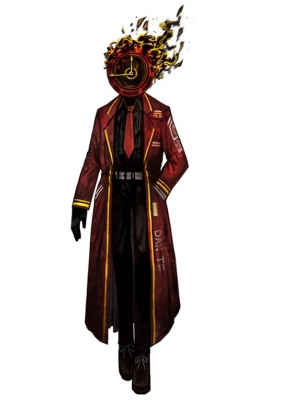 Dante Cosplay Costume from Limbus Company
