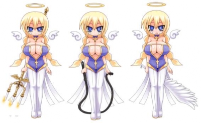 Monster Girl Quest Angel Soldiers Costume