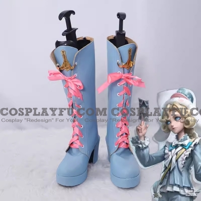 Identity V Joseph Desaulniers chaussures (Blue Pink Boots)