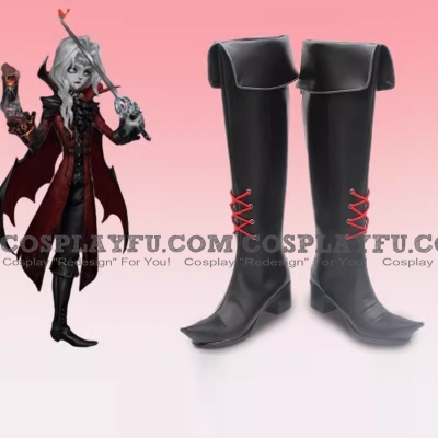 Identity V Joseph Desaulniers chaussures (Black Boots)