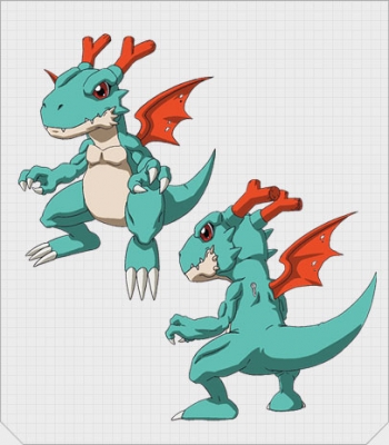 Dracomon Plush (2nd) from Digimon Adventure