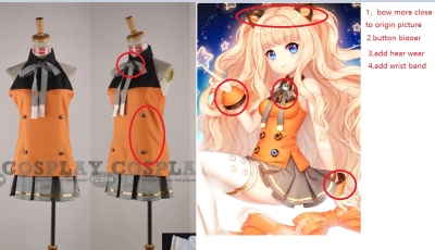SeeU Cosplay Costume （2nd) from Vocaloid 3