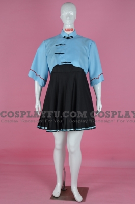 Luo Tianyi Cosplay Costume from Vocaloid (4365)