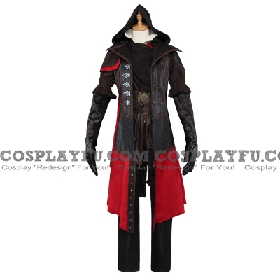 Dame Evie Frye Cosplay Costume from Assassin's Creed (6941)