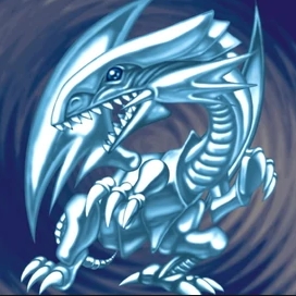 Blue Eyes White Dragon Plash Toy from Yu-Gi-Oh! Forbidden Memories