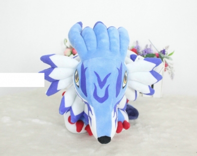 Digimon Adventure Garurumon brinquedo de pelúcia