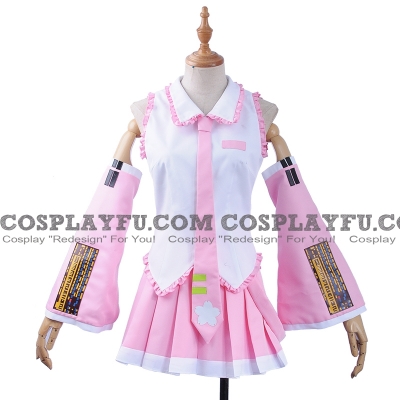 Sakura Miku Cosplay Costume from Vocaloid