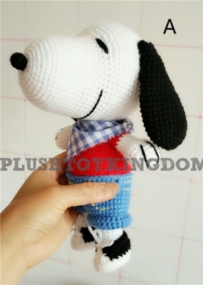 Snoopy Amigurumi Doll from Snoopy and the Red Baron