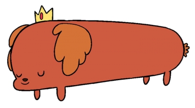 Hot Dog Princess Plush from Adventure Time