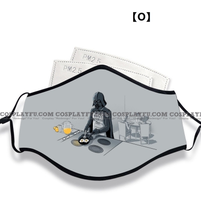 Star Wars Darth Vader Cosplay (Coton, Washable, Reusable)