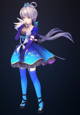Luo Cosplay Costume (Starlight) from Vocaloid