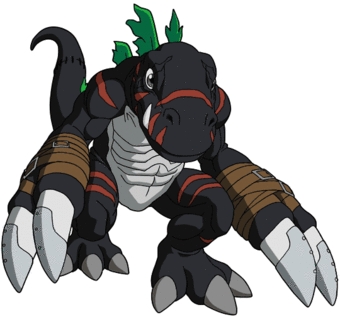 DarkTyrannomon Plush from Digimon