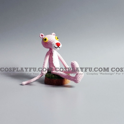 The Pink Panther Amigurumi Doll