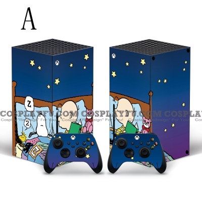 Snoopy Skin Decal For Xbox Series X Console And Controller, Full Wrap Vinyl