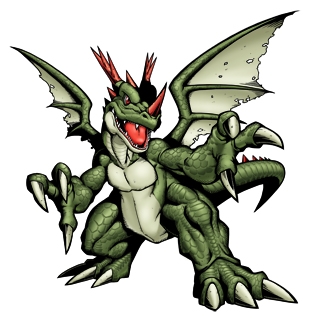 Digimon Coredramon (Green) (Verde)