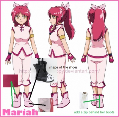 Mariah Shoes from Beyblade