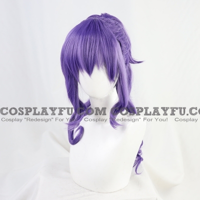 Asahina Mafuyu Wig (Long Curly Purple, Pony Tail) from Project Sekai: Colorful Stage! feat. Hatsune Miku