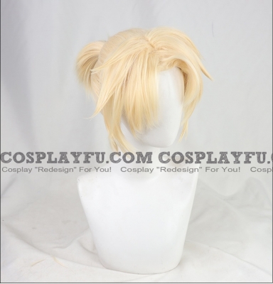 Kagamine Len Wig (Short Yellow, Pony Tail) from Project Sekai: Colorful Stage! feat. Hatsune Miku