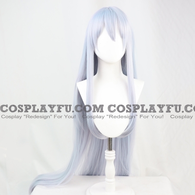 Yoisaki Kanade Wig (Long Straight Silver) from Project Sekai: Colorful Stage! feat. Hatsune Miku