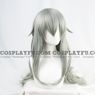 Kusanagi Nene Wig (Long Straight Grey) from Project Sekai: Colorful Stage! feat. Hatsune Miku