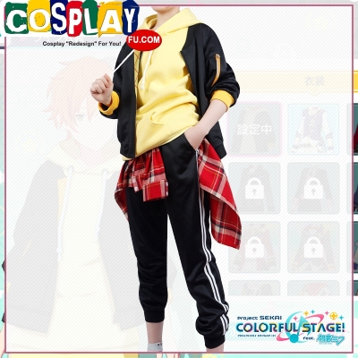 Shinonome Akito Cosplay Costume from Project Sekai: Colorful Stage! feat. Hatsune Miku
