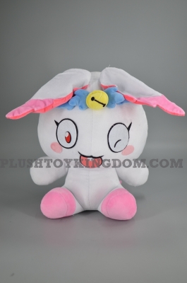 Homi Bunny (Pink White) Plush from Honkai Impact