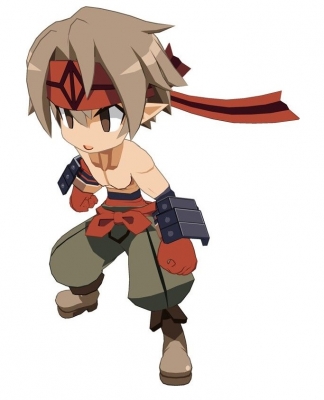 Fighter Cosplay Costume (Warrior) from Disgaea