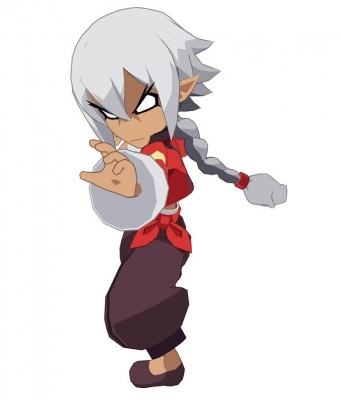 Fury Fatalist Cosplay Costume (Martial Artist) from Disgaea