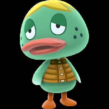 Quillson Plush from Animal Crossing