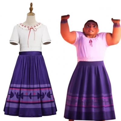 Luisa Madrigal Cosplay Costume (Encanto) from Disney