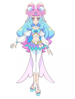 Tropical-Rouge! Pretty Cure: Yuki no Princess to Kiseki no Yubiwa! Laura Apollodoros Hyginus La Mer Kostüme