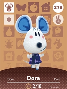 Dora Plush from Animal Crossing