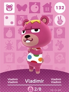 Vladimir Plush from Animal Crossing