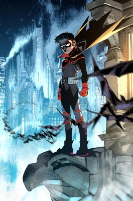 Damian Wayne Cosplay Costume (Robin) from The Batman 2004