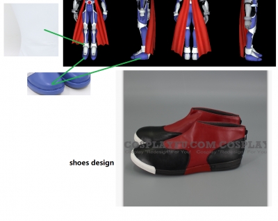 Digimon Justimon (Blitz Arm) chaussures