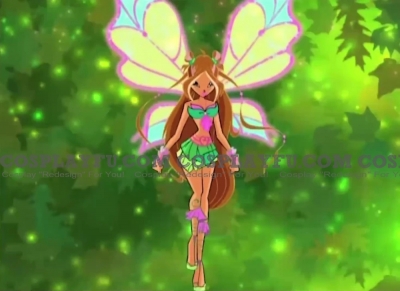 Winx Club Flora of Linphea Cosplay