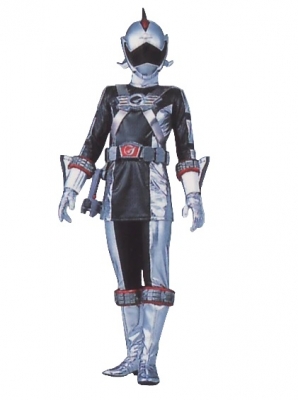 Go‑On Silver Cosplay Costume (Miu Sutou) from Engine Sentai Go-onger