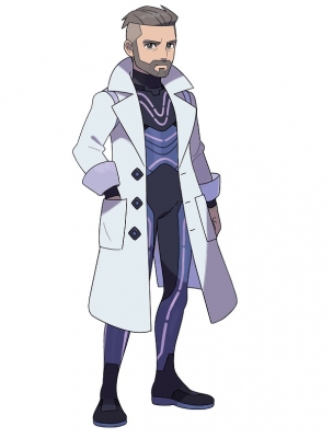 Professor Turo Cosplay Costume from Pokemon Scarlet and Violet