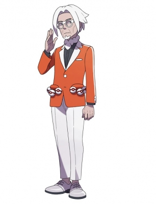 Clavell Cosplay Costume (Orange) from Pokemon Scarlet and Violet