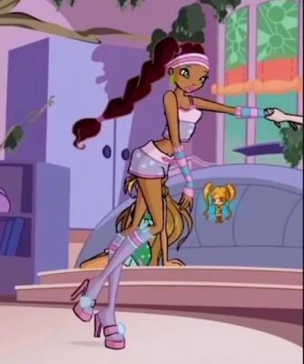 Aisha Cosplay Costume (Season 3, Pajamas) from Winx Club