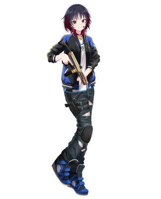 Virtual Youtuber Kisaragi Ren (Iris Black) Costume (Iris Black)